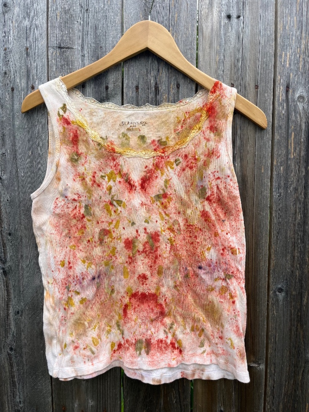 Naturally Dyed Cotton Tank Top